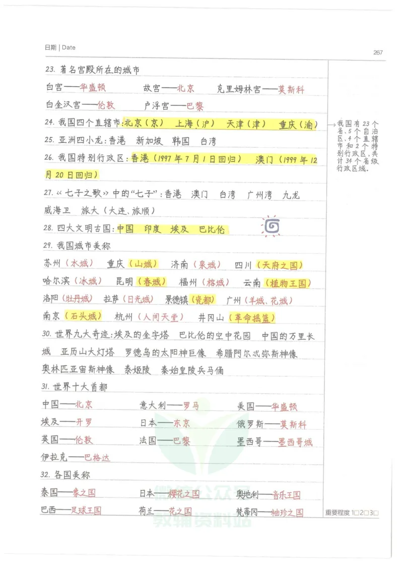 小学学霸笔记-语文_小学初中学霸笔记类资料汇总6.33GB_小学语数英学霸笔记268.56MB