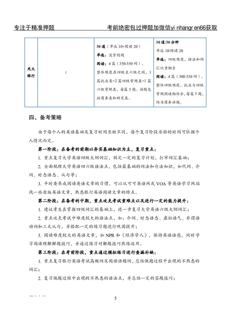 专项攻坚--英语讲义_2025春招题库汇总_银行题库-1_银行全套上岸资料_讲义+题库+冲刺_06、基础巩固讲义（理论知识点讲解+经典例题）全