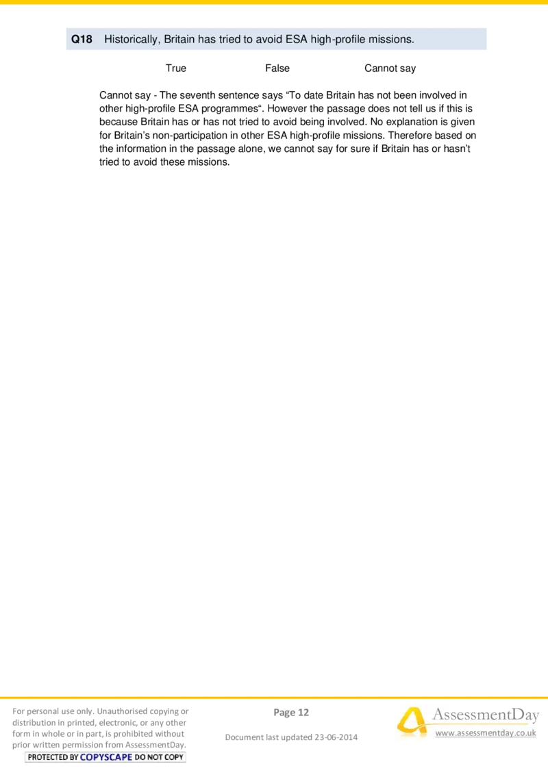 VerbalReasoningTest2-Solutions_2025春招题库汇总_八大题库-1_04八大汇总_信永中和_专业题综合知识-参考_英文题_VerbalReasoningTests