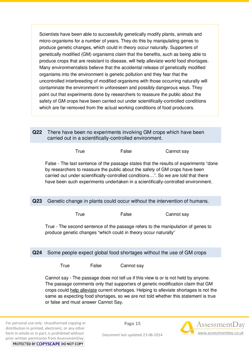 VerbalReasoningTest2-Solutions_2025春招题库汇总_八大题库-1_04八大汇总_信永中和_专业题综合知识-参考_英文题_VerbalReasoningTests