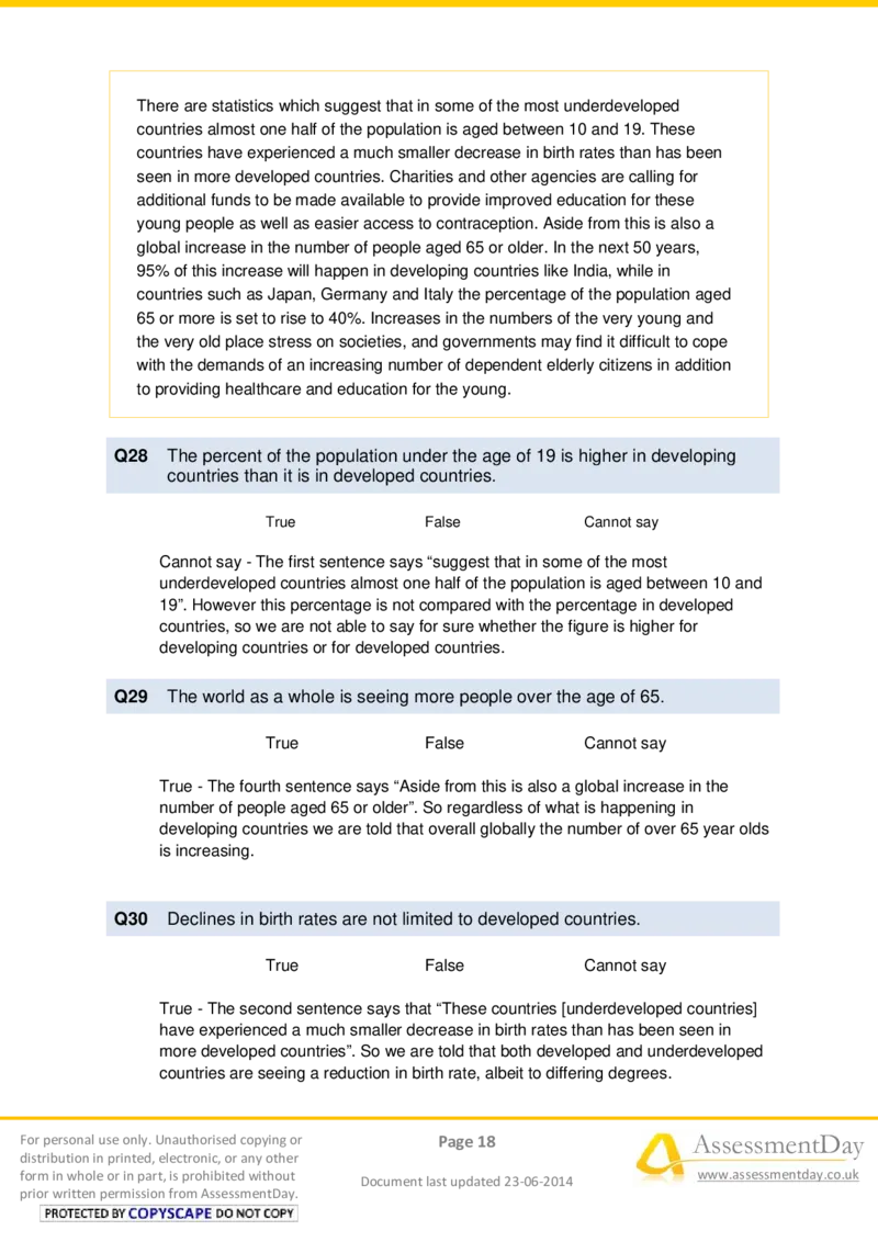 VerbalReasoningTest2-Solutions_2025春招题库汇总_八大题库-1_04八大汇总_信永中和_专业题综合知识-参考_英文题_VerbalReasoningTests