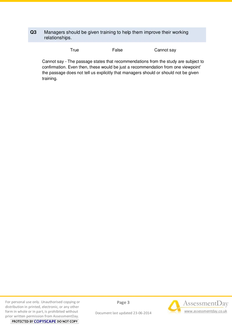 VerbalReasoningTest2-Solutions_2025春招题库汇总_八大题库-1_04八大汇总_信永中和_专业题综合知识-参考_英文题_VerbalReasoningTests