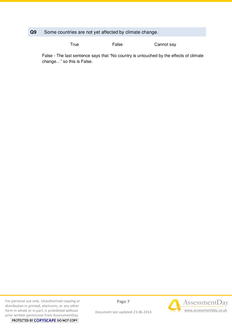 VerbalReasoningTest2-Solutions_2025春招题库汇总_八大题库-1_04八大汇总_信永中和_专业题综合知识-参考_英文题_VerbalReasoningTests