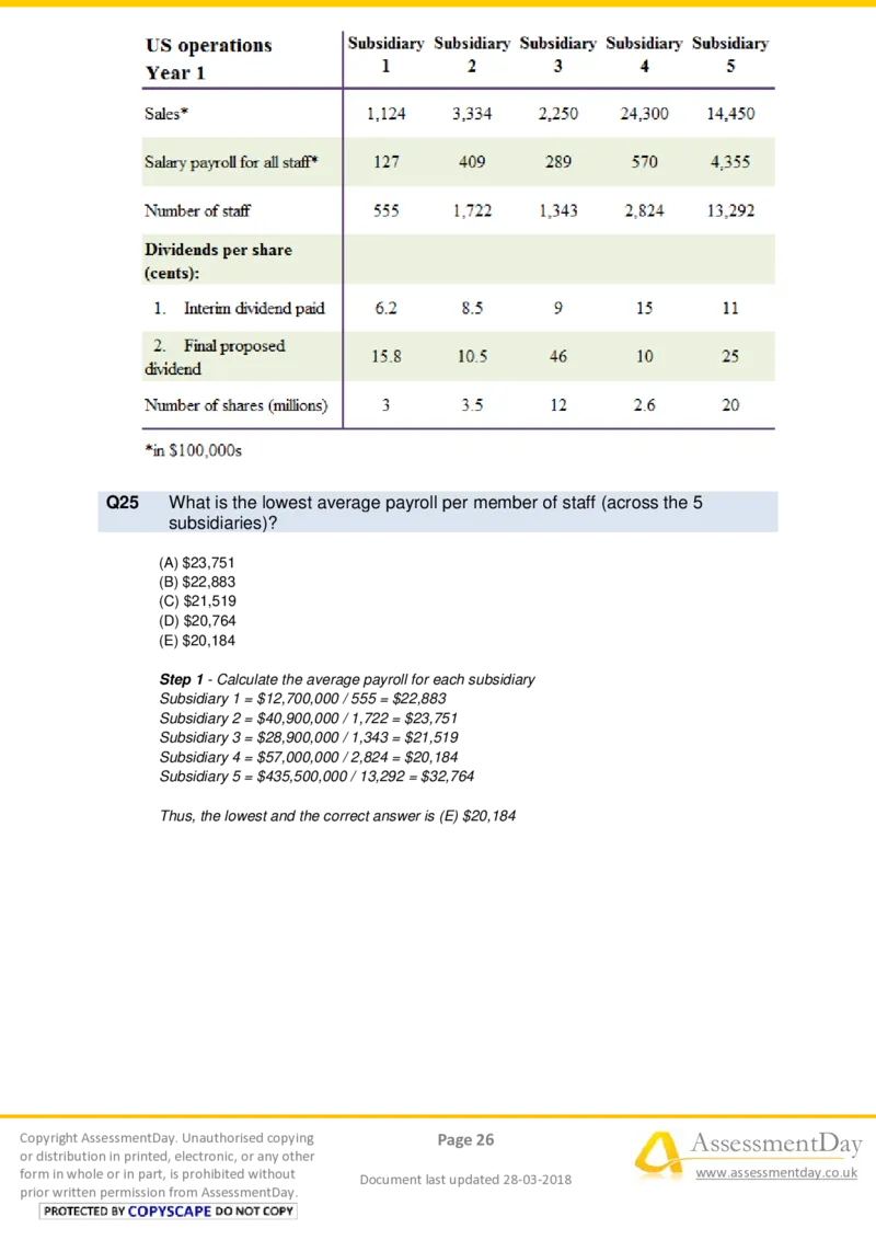 NumericalReasoningTest3-Solutions_2025春招题库汇总_十大行测题库_2023年十大热门题库更新中_05、TalentQ汇总_TalentQ测试题（适合大多数外资银行以及其他企业）_NumericalReasoning