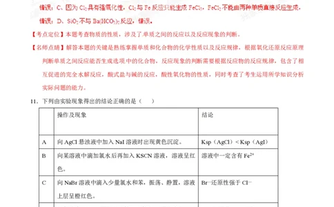 2015年高考化学试卷（山东）（解析卷）_历年高考真题合集_化学历年高考真题_新&middot;PDF版2008-2025&middot;高考化学真题_化学（按年份分类）2008-2025_2015&middot;高考化学真题