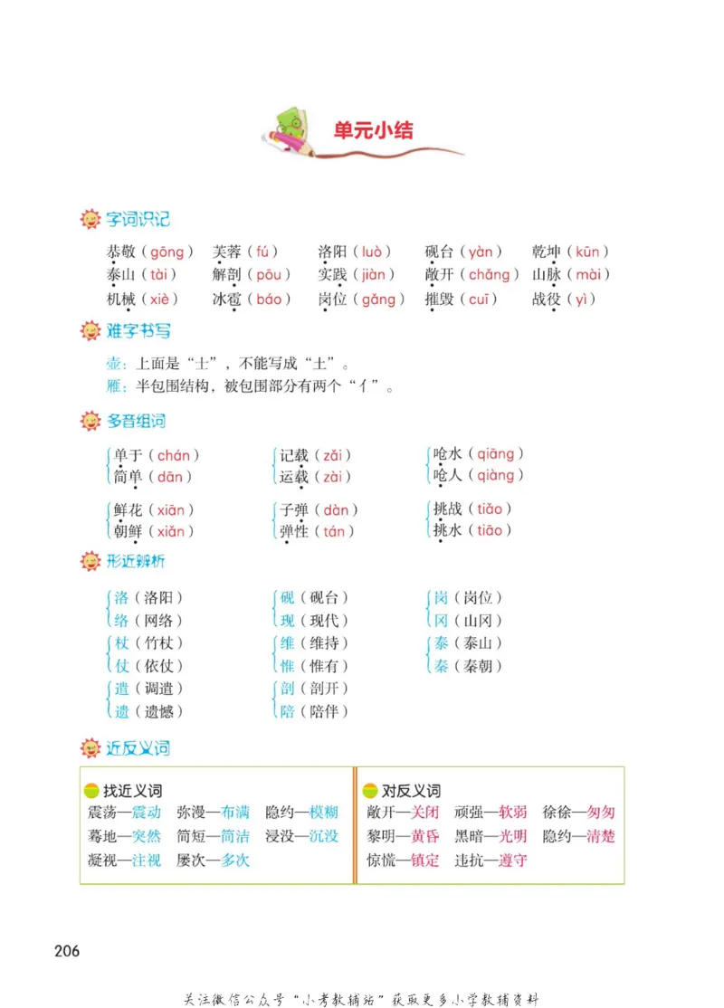 四年级下册语文部编版课堂笔记（博小优）_小学初中学霸笔记类资料汇总6.33GB_小学同步课堂笔记2.76GB_1~6年级全册语文部编版课堂笔记
