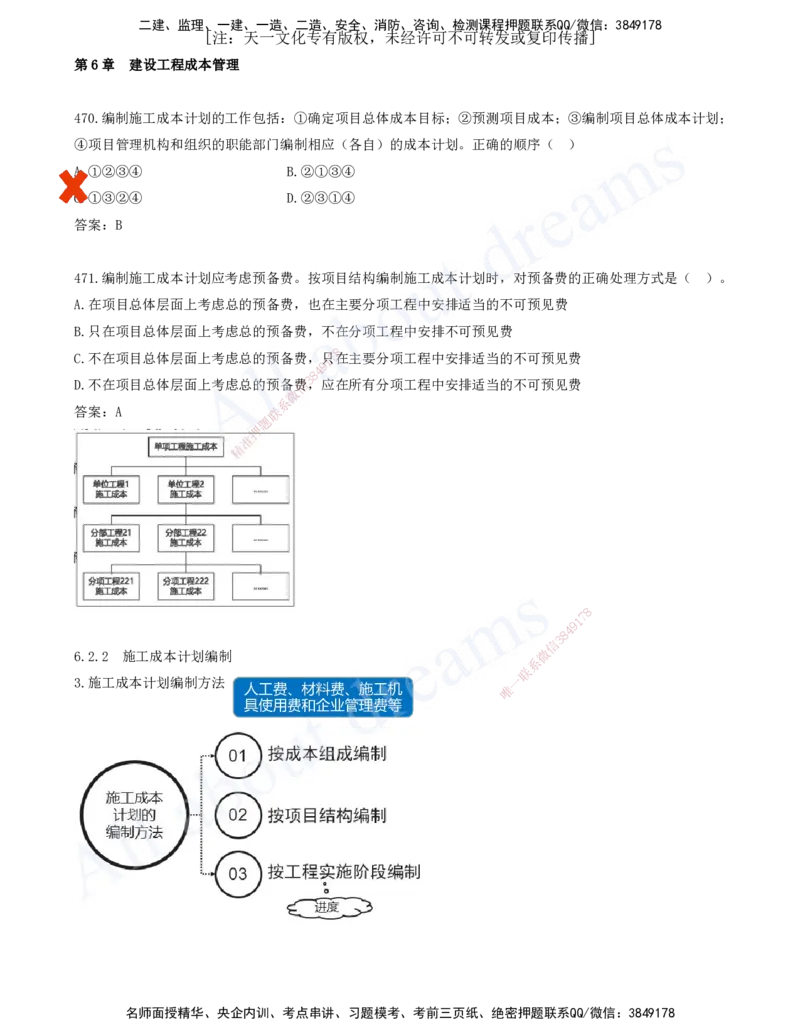 2025-40-第6章-建设工程成本管理（二）_2026年一级建造师_2026年一建管理_2025年一建管理SVIP_03-习题精析✿实战特训✿模考通关_27-管理《习题带练班》金月KL推荐_讲义