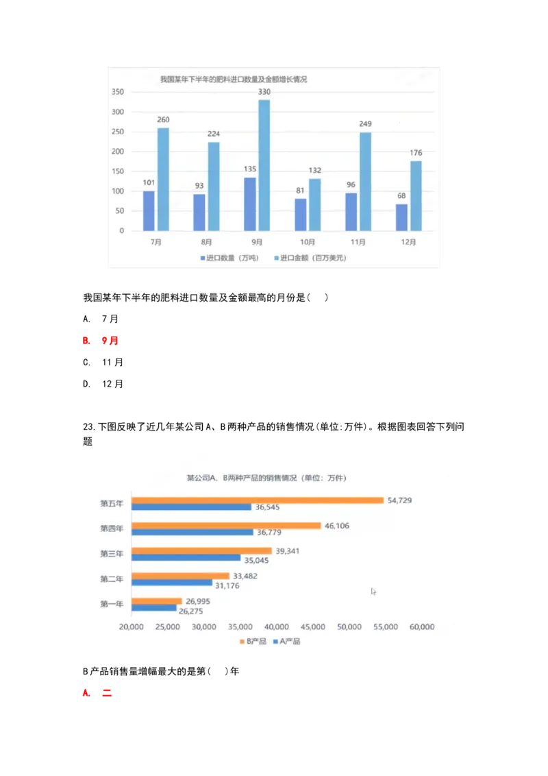 冲刺版2024秋招北森最新整理题库数学百题（可搜）_2025春招题库汇总_北森_北sen_最新24届秋招题库-可搜