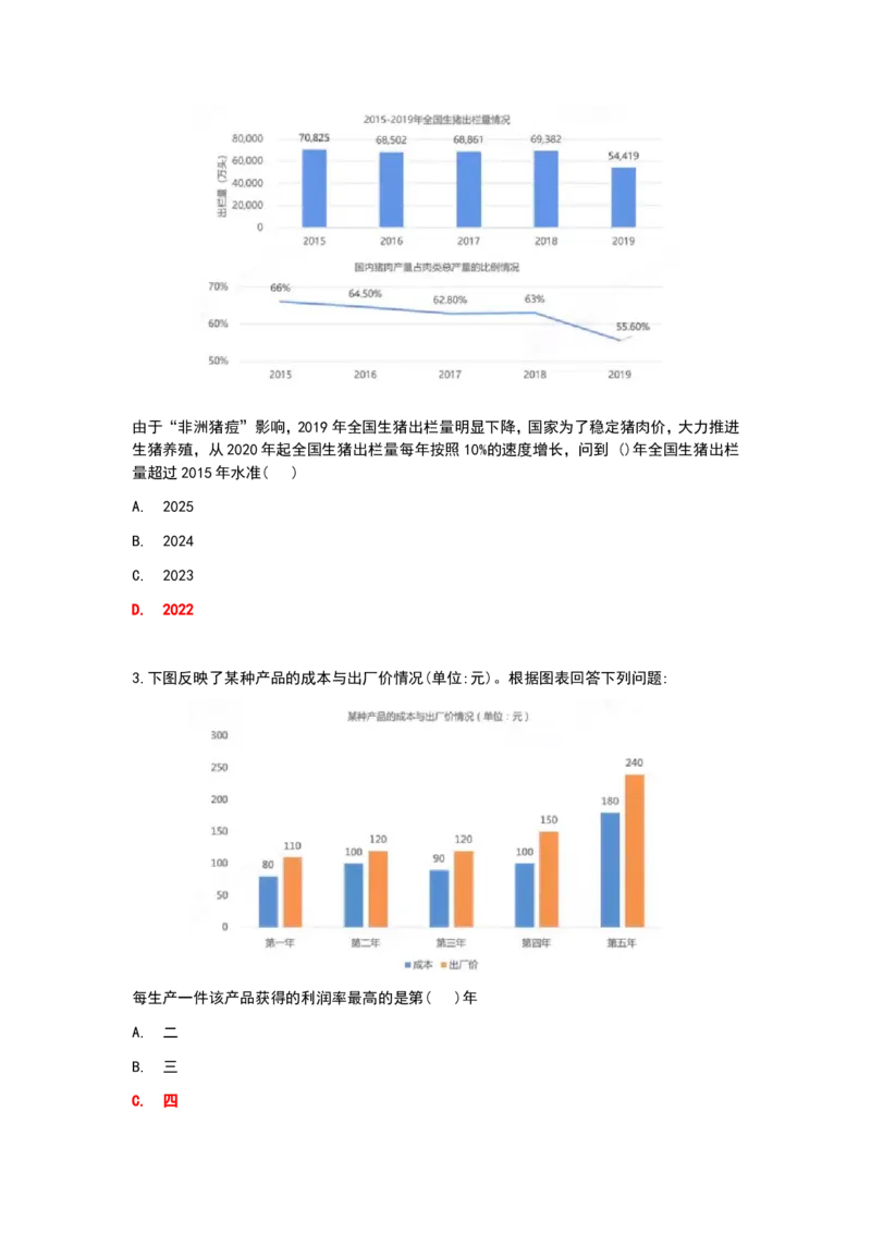 冲刺版2024秋招北森最新整理题库数学百题（可搜）_2025春招题库汇总_北森_北sen_最新24届秋招题库-可搜