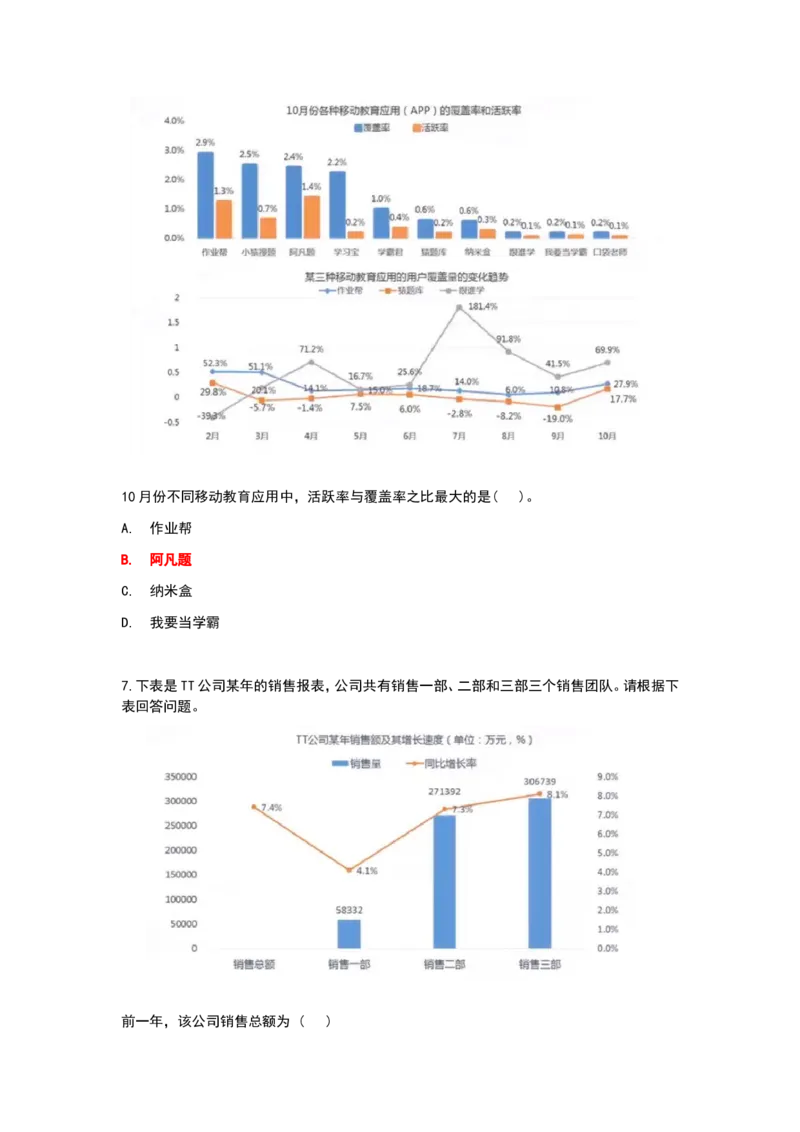 冲刺版2024秋招北森最新整理题库数学百题（可搜）_2025春招题库汇总_北森_北sen_最新24届秋招题库-可搜