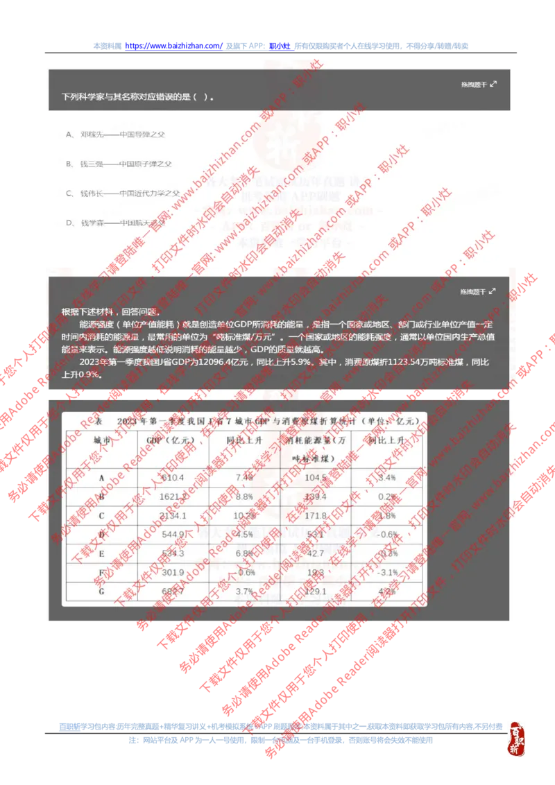 国家能源集团2023招聘在线笔试夏招真题及答案解析(1)_2025春招题库汇总_国企题库_国家能源_20230827_151217_重中之重国家能源集团历年招聘笔试真题