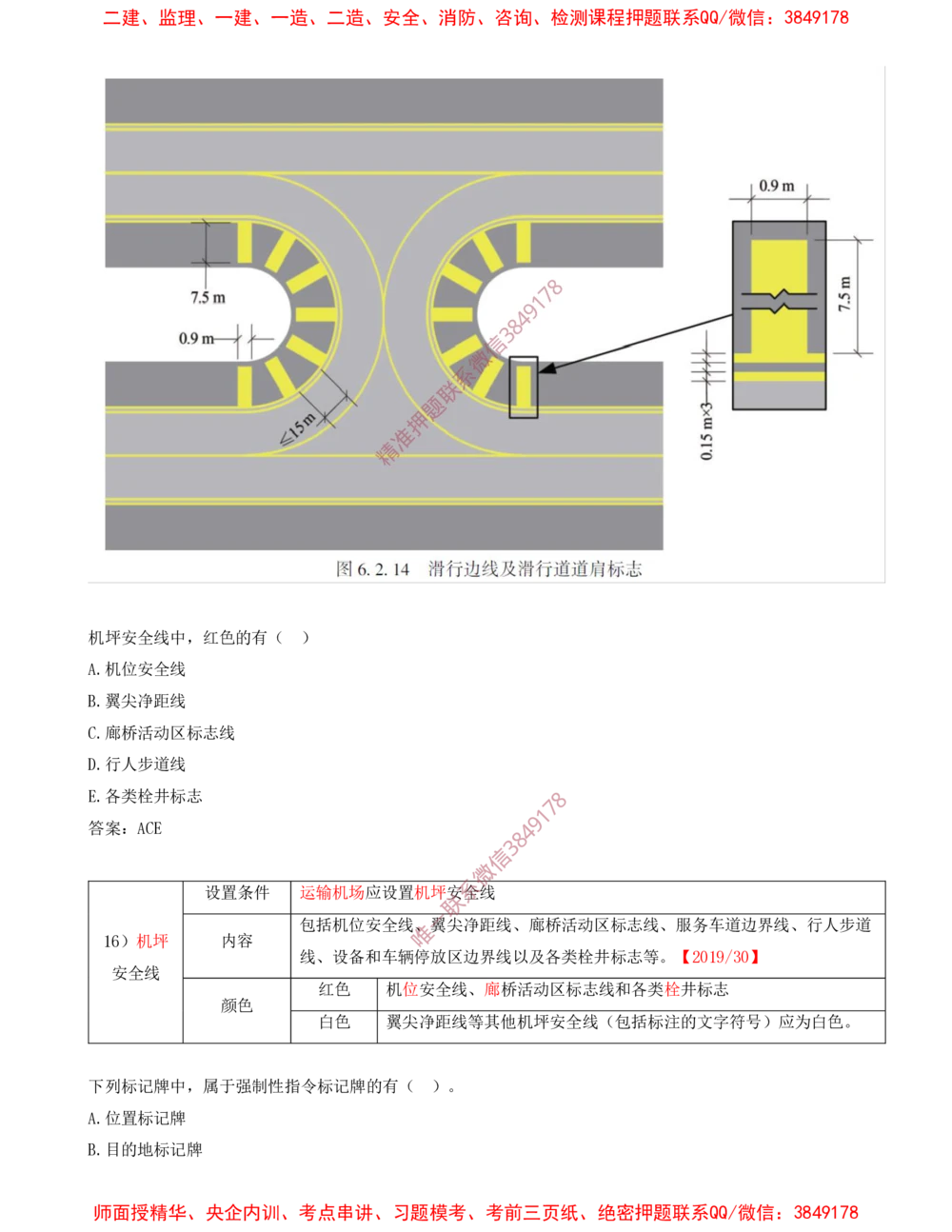09.09-习题带练（九）_2026年一级建造师_2026年一建民航_2025年一建民航SVIP_03-习题精析✿实战特训✿模考通关_04-民航《习题带练班》高永志SMR