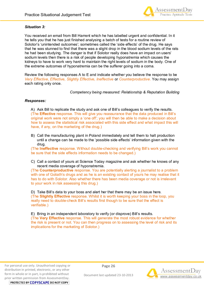 SJT4-Answers_2025春招题库汇总_十大行测题库_2023年十大热门题库更新中_05、TalentQ汇总_TalentQ测试题（适合大多数外资银行以及其他企业）_1必看SituationalJudgementTest（SJT）（约60道）