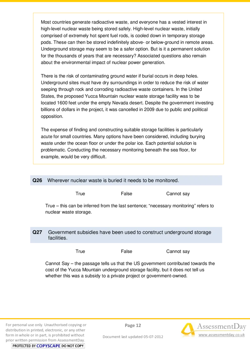 VerbalReasoningTest5-Solutions_2025春招题库汇总_十大行测题库_2023年十大热门题库更新中_05、TalentQ汇总_TalentQ测试题（适合大多数外资银行以及其他企业）_VerbalReasoning