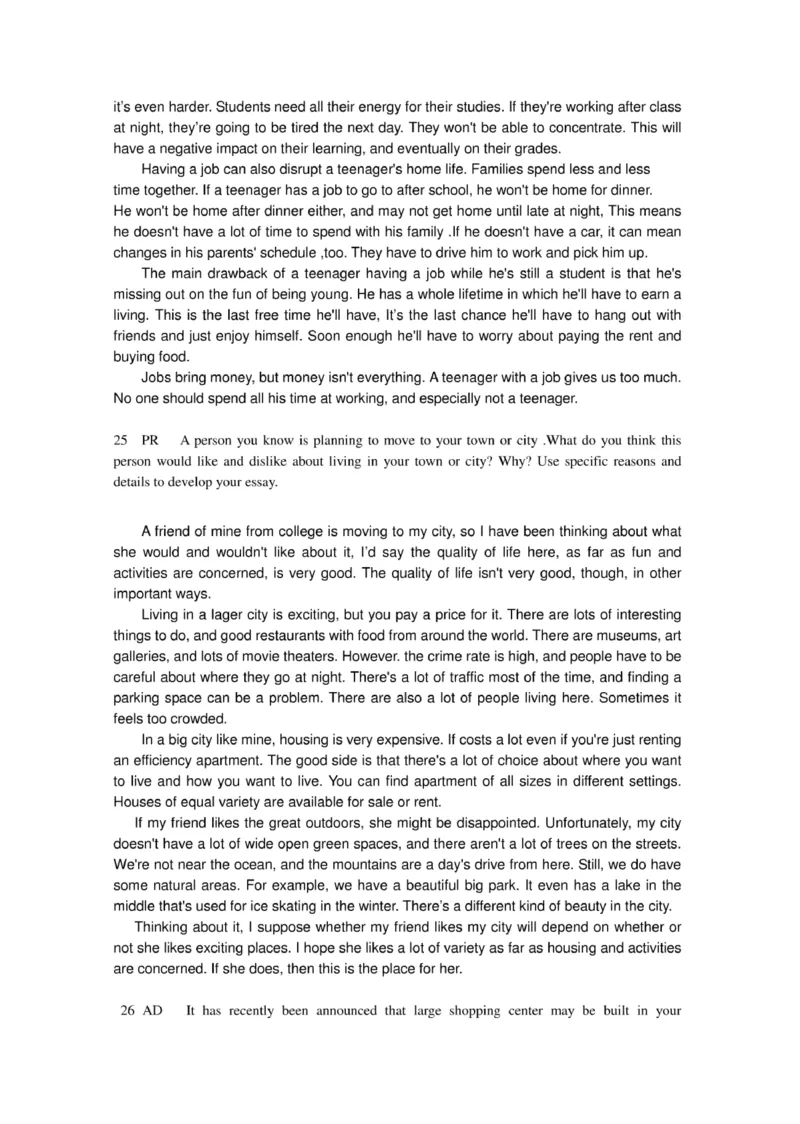 普华永道笔试资料--普华永道作文题目及范文(3)_2025春招题库汇总_十大行测题库_2023年十大热门题库更新中_11、SH-1汇总_shl-作文题