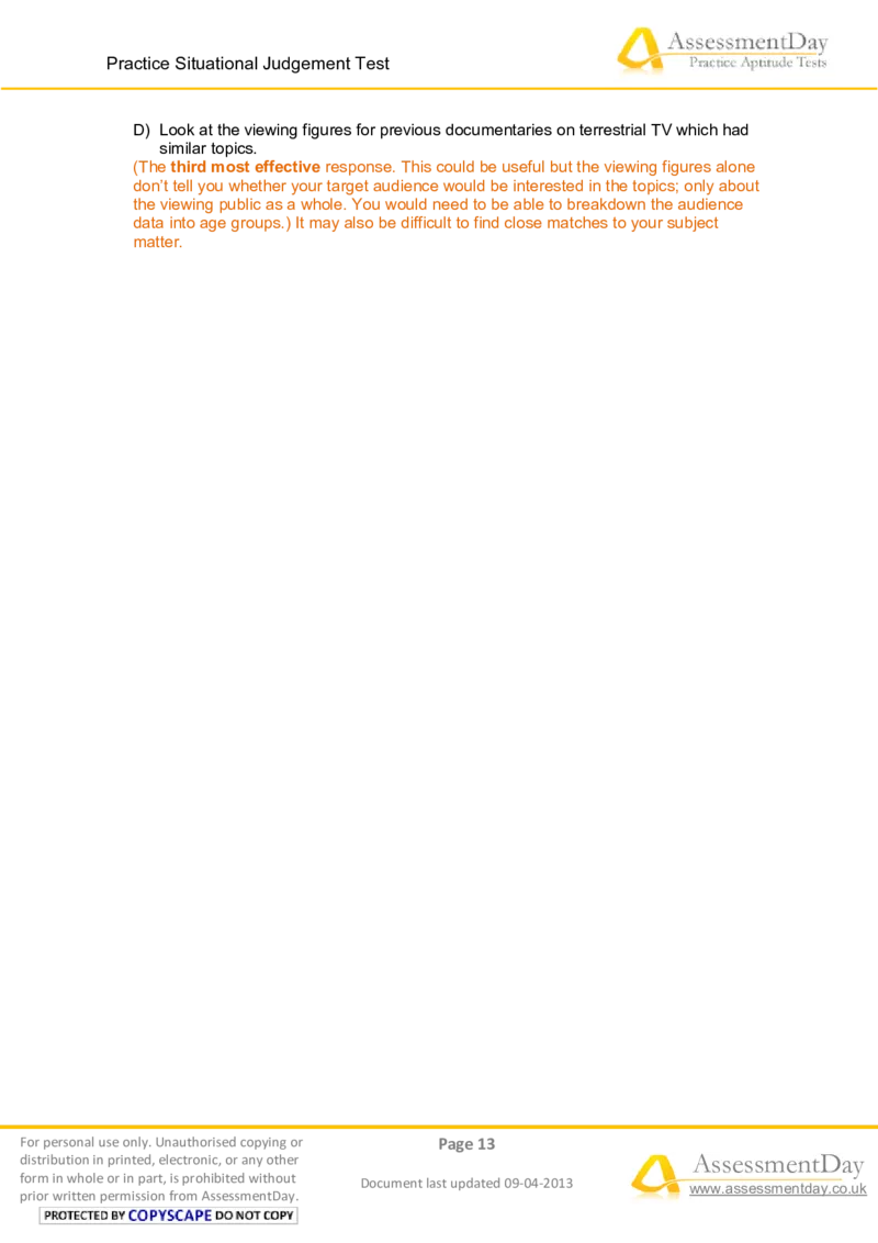 SJT2-Answers_2025春招题库汇总_十大行测题库_2023年十大热门题库更新中_05、TalentQ汇总_TalentQ测试题（适合大多数外资银行以及其他企业）_2选看通用测试题，适用于TalentQ（N多题）