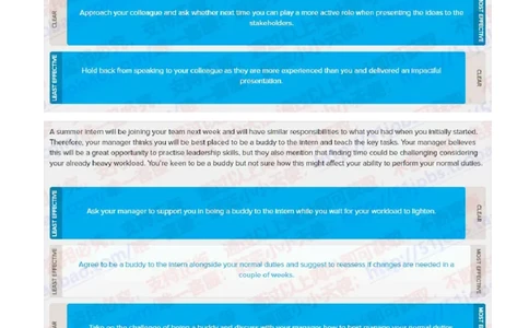 德意志银行2020招聘在线笔试sjt完整真题及答案20200217_2025春招题库汇总_外资银行题库_德意志_2020年历次OT真题及答案