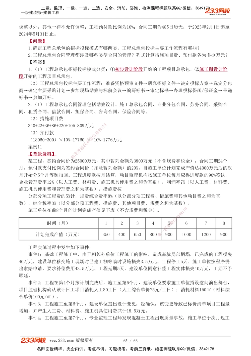 1-24_2026年一级建造师_2026年一建建筑_2025年一建建筑SVIP_04-冲刺串讲✿考点强化✿小灶集训_03-建筑《案例专项班》梁毛233