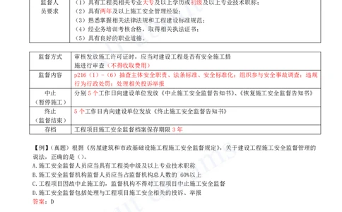 2025-43-第6章-6.6-政府主管部门安全生产监督管理_2026年一建法规_2025年一建法规SVIP_02-基础精讲✿高端面授✿深度强化_10-法规《天一精讲班》王欣KL_讲义