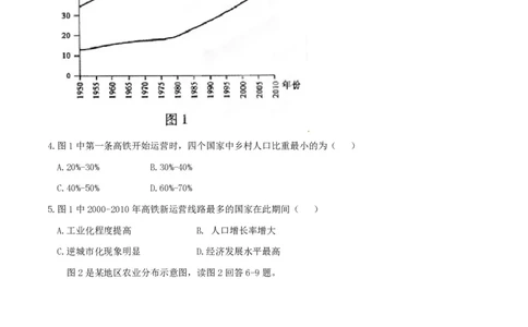 2015年高考地理试卷（重庆）（空白卷）_地理历年高考真题_新&middot;PDF版2008-2025&middot;高考地理真题_地理（按省份分类）2008-2025_2012-2024&middot;（重庆）地理高考真题
