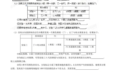 2014年高考生物试卷（四川）（空白卷）_生物历年高考真题_新&middot;Word版2008-2025&middot;高考生物真题_生物（按年份分类）2008-2025_2014&middot;高考生物真题