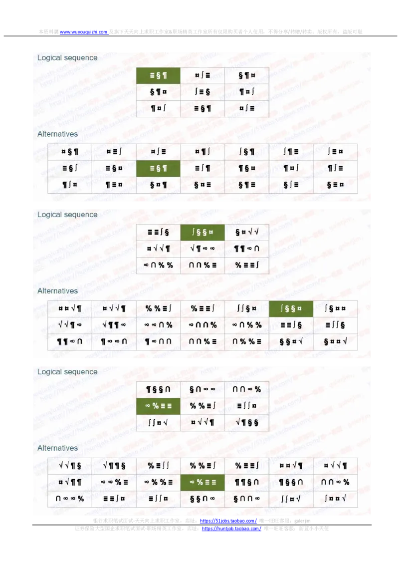 渣打银行2020招聘在线笔试完整真题及答案20200310_2025春招题库汇总_外资银行题库_23渣打_2020年历次OT真题及答案