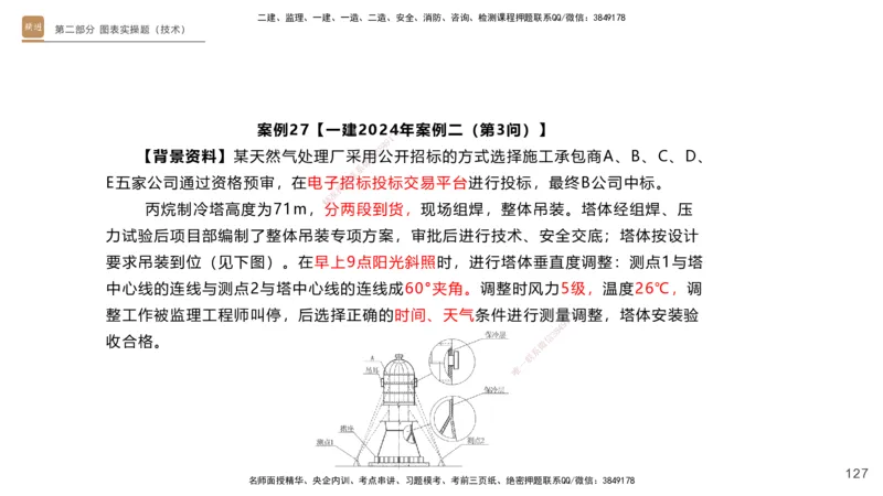 11.2025杨海军-实操速达-机电实务（带练）1、2_2026年一级建造师_2026年一建机电_2025年一建机电SVIP_04-冲刺串讲✿考点强化✿小灶集训_07-机电《案例速通带练》石莉HX_讲义