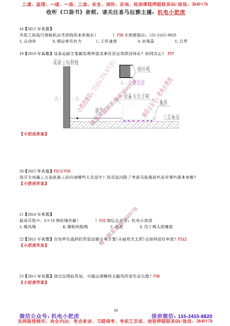2025《一建机电-章节真题》空白版_2026年一级建造师_2026年一建机电_2025年一建机电SVIP_04-冲刺串讲✿考点强化✿小灶集训_68-机电《实操看图班》小肥虎SMR