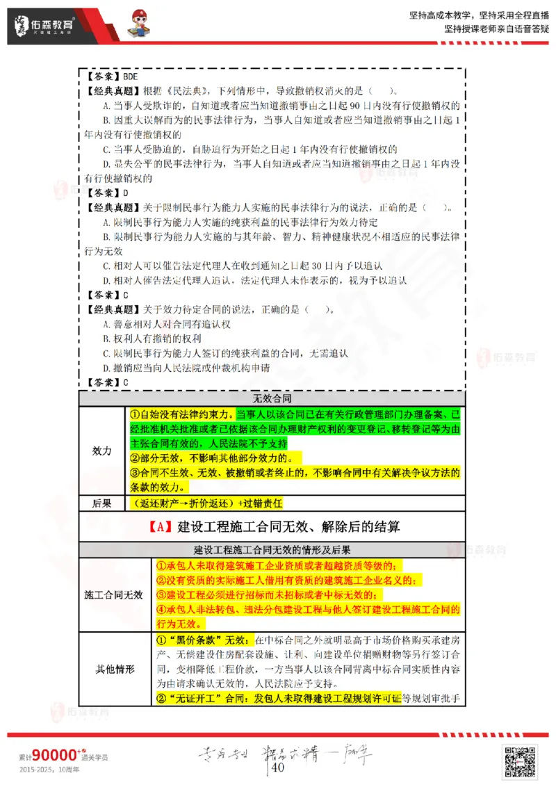2025.4.26佑森教育叶虎翼授课一建相关法规《发承包及相关合同》专用讲义，版权所有，侵权必究_2026年一建法规_2025年一建法规SVIP_02-基础精讲✿高端面授✿深度强化