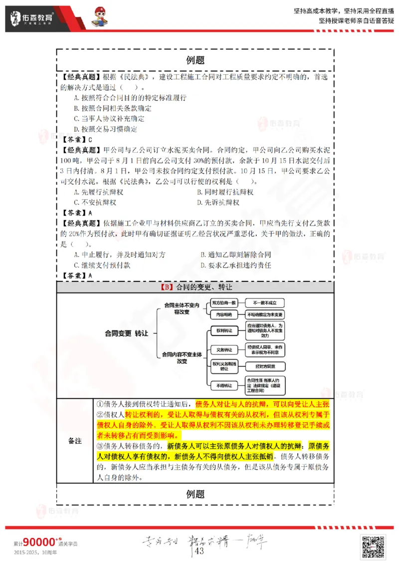 2025.4.26佑森教育叶虎翼授课一建相关法规《发承包及相关合同》专用讲义，版权所有，侵权必究_2026年一建法规_2025年一建法规SVIP_02-基础精讲✿高端面授✿深度强化