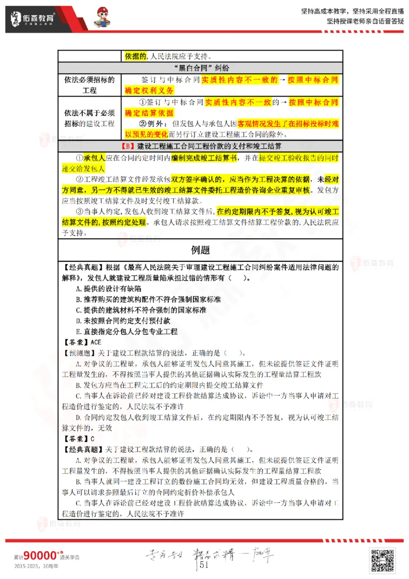 2025.4.26佑森教育叶虎翼授课一建相关法规《发承包及相关合同》专用讲义，版权所有，侵权必究_2026年一建法规_2025年一建法规SVIP_02-基础精讲✿高端面授✿深度强化