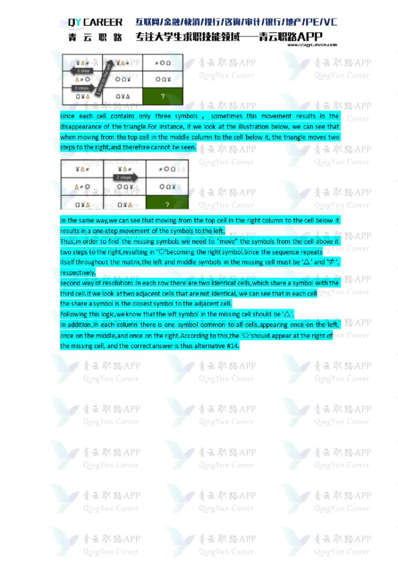 TalentQElementsLogicalTestPractice_2025春招题库汇总_十大行测题库_2023年十大热门题库更新中_05、TalentQ汇总_TalentQ笔试题库英文_03、英文-解析版_Logic文字版