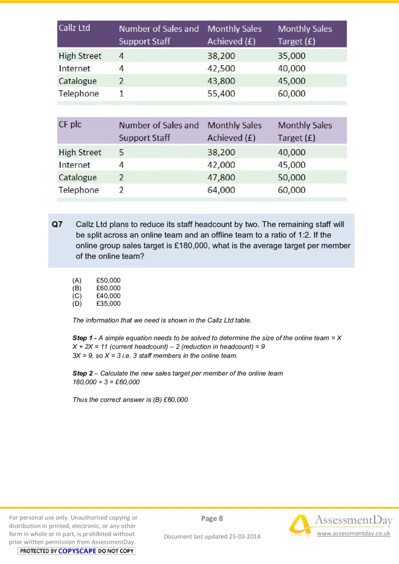 NumericalReasoningTest9-Solutions_2025春招题库汇总_八大题库-1_04八大汇总_信永中和_专业题综合知识-参考_英文题_NumericalReasoningTests