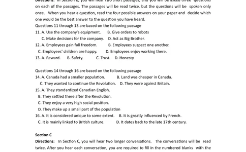 2012年高考英语试卷（上海）（秋考）（空白卷）_英语历年高考真题_新&middot;Word版2008-2025&middot;高考英语真题_英语（按年份分类）2008-2025_2012&middot;高考英语真题