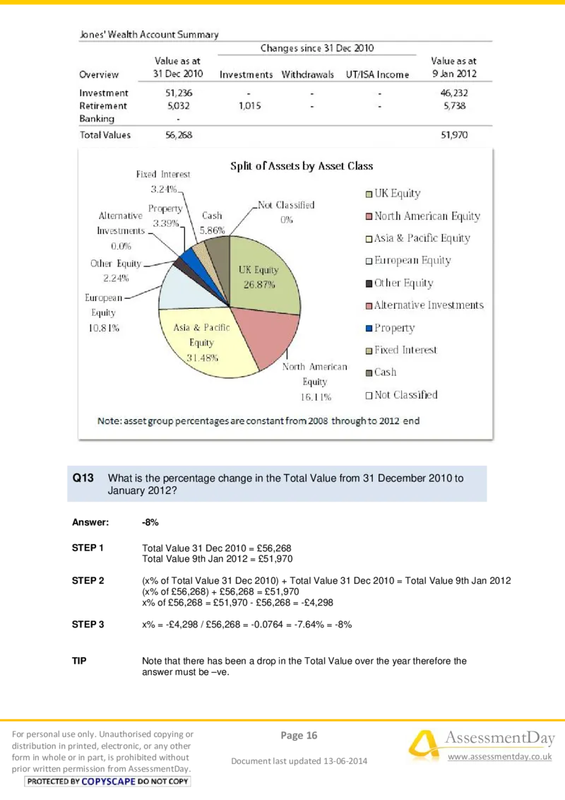 NumericalReasoningTest15-Solutions_2025春招题库汇总_十大行测题库_2023年十大热门题库更新中_05、TalentQ汇总_TalentQ笔试题库中文_TalentQ（图文版-参考）_2选看通用测试题，适用于TalentQ（N多题）