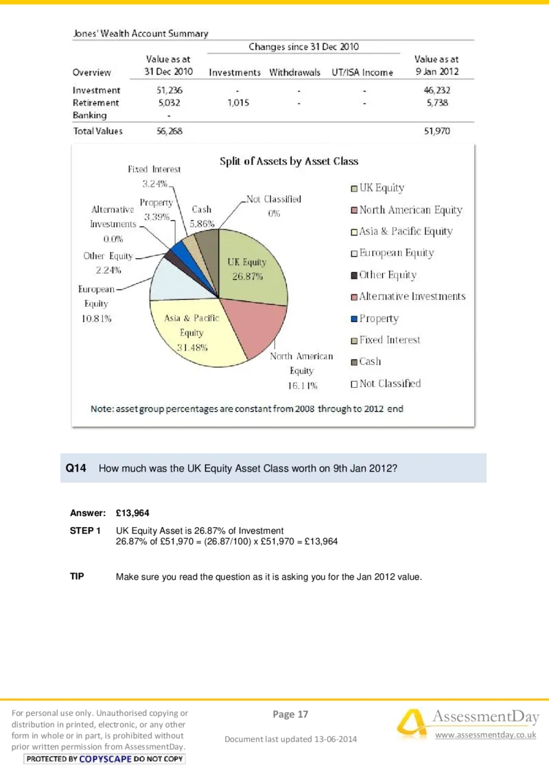NumericalReasoningTest15-Solutions_2025春招题库汇总_十大行测题库_2023年十大热门题库更新中_05、TalentQ汇总_TalentQ笔试题库中文_TalentQ（图文版-参考）_2选看通用测试题，适用于TalentQ（N多题）
