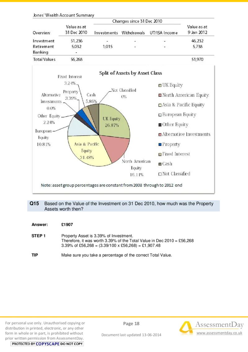 NumericalReasoningTest15-Solutions_2025春招题库汇总_十大行测题库_2023年十大热门题库更新中_05、TalentQ汇总_TalentQ笔试题库中文_TalentQ（图文版-参考）_2选看通用测试题，适用于TalentQ（N多题）