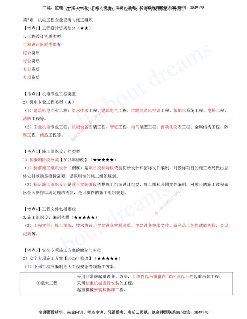 2025-16-第7章-机电工程企业资质与施工组织-第9章-施工进度管理_2026年一级建造师_2026年一建机电_2025年一建机电SVIP_04-冲刺串讲✿考点强化✿小灶集训_讲义