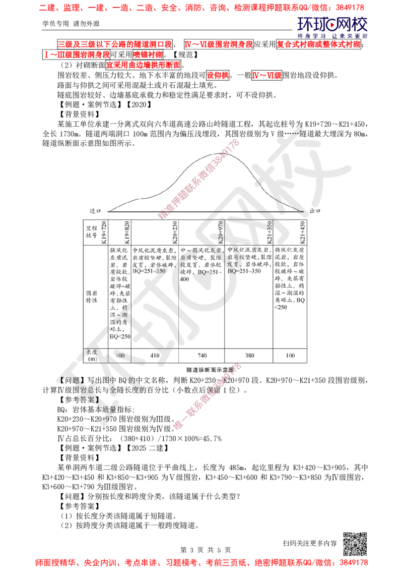 13.2025一建公路案例特训-第13讲-专题四隧道工程（1）_2026年一级建造师_2026年一建公路_2025年一建公路SVIP_04-冲刺串讲✿考点强化✿小灶集训_07-公路《案例特训班》吴然HQ