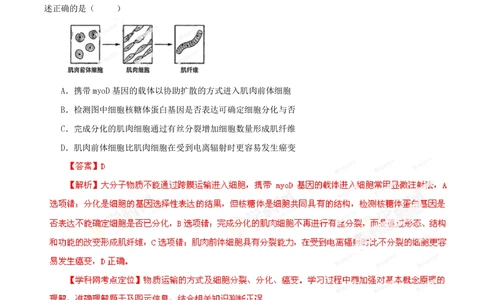 2013年高考生物试卷（山东）（解析卷）_生物历年高考真题_新&middot;PDF版2008-2025&middot;高考生物真题_生物（按试卷类型分类）2008-2025_自主命题卷&middot;生物（2008-2025）