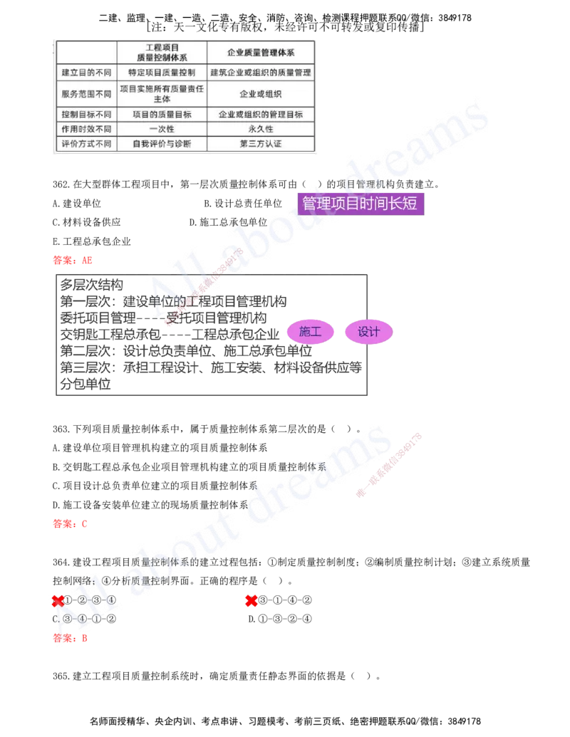 2025-33-第5章-建设工程质量管理（一）_2026年一级建造师_2026年一建管理_2025年一建管理SVIP_03-习题精析✿实战特训✿模考通关_27-管理《习题带练班》金月KL推荐_讲义