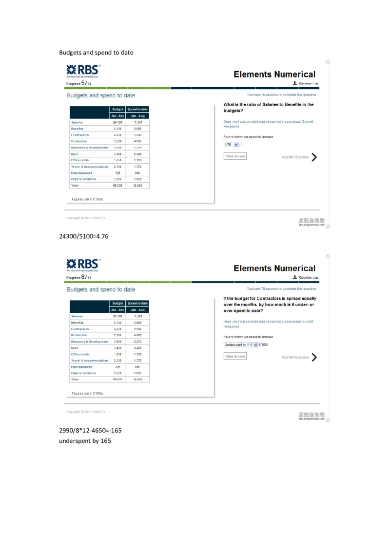 talentQnumerical_2025春招题库汇总_外资银行题库_23花旗_师兄师姐分享资料_花旗银行