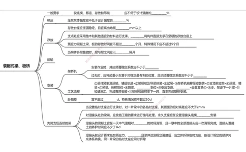 17.2025年一建《公路》预习直播-桥梁工程4.8总结及作业（黑白打印版）_2026年一级建造师_2026年一建公路_2025年一建公路SVIP_02-基础精讲✿高端面授✿深度强化_--配套讲义--