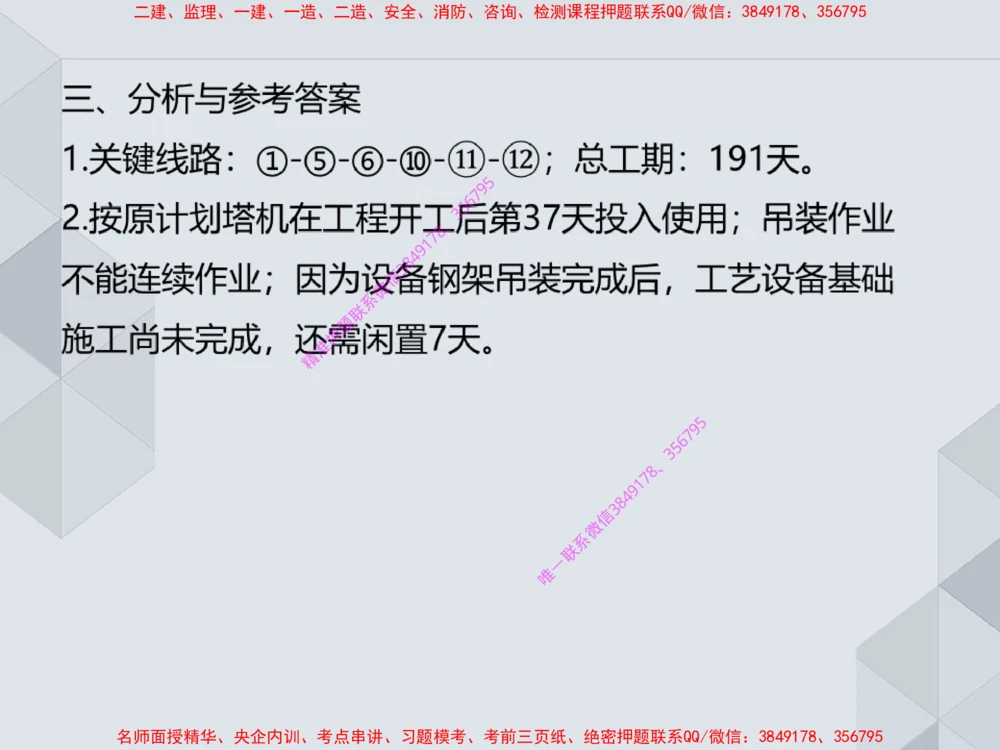 17.25一建机电案例专项专题7-进度管理（1）_2026年一级建造师_2026年一建机电_2025年一建机电SVIP_04-冲刺串讲✿考点强化✿小灶集训_23-机电《案例专项班》苏婷HQ推荐
