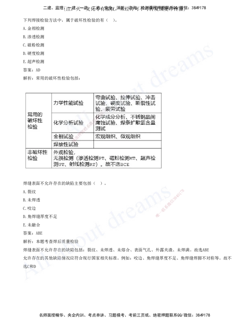 2025-02-第2章-2.1-工程测量技术-2.3-焊接技术_2026年一级建造师_2026年一建机电_2025年一建机电SVIP_03-习题精析✿实战特训✿模考通关_11-机电《习题解析班》王建波XSW_讲义(打印版)