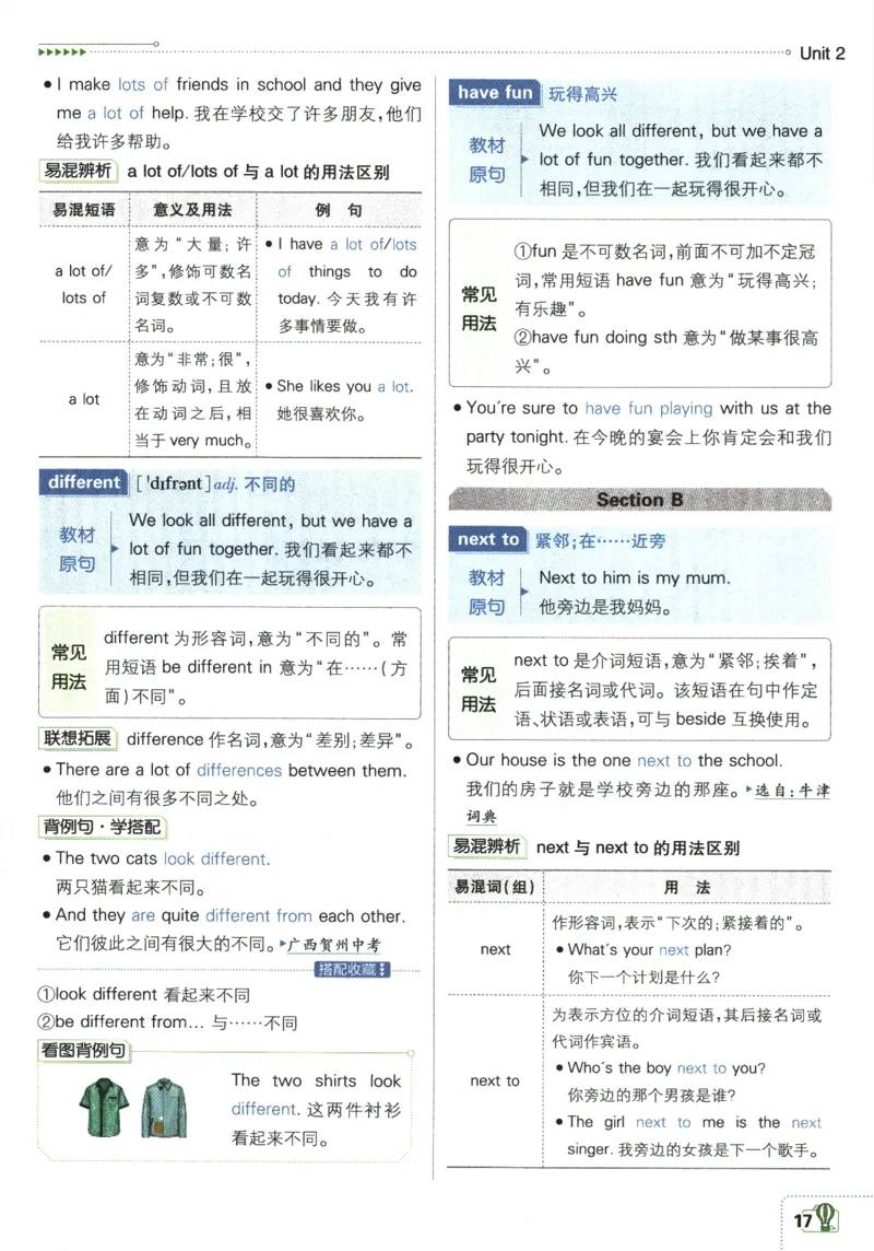 2026版《初中必刷题》英语RJ7上狂K重点_A007初中必刷合集2_A039初中必刷题合集_7上_2026版《初中必刷题》英语RJ7上