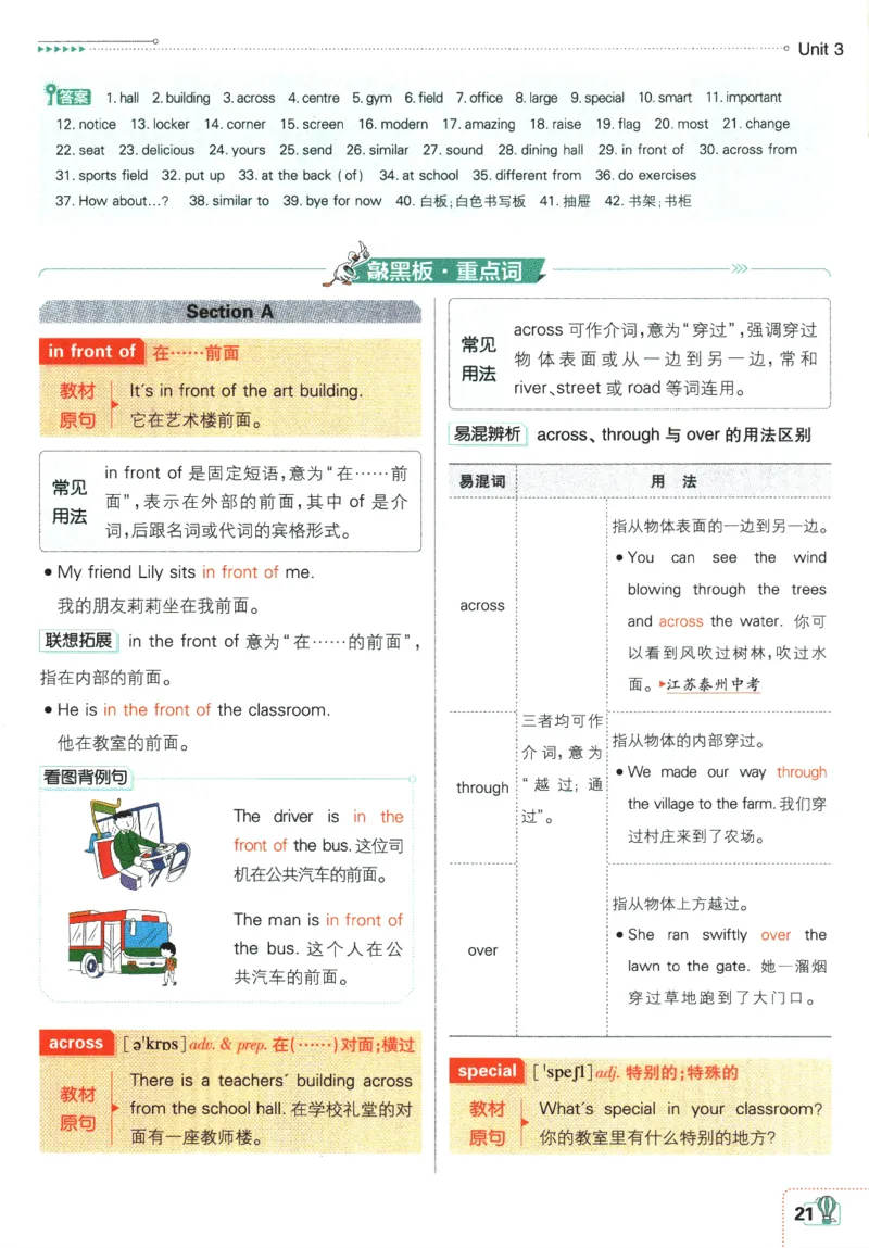 2026版《初中必刷题》英语RJ7上狂K重点_A007初中必刷合集2_A039初中必刷题合集_7上_2026版《初中必刷题》英语RJ7上