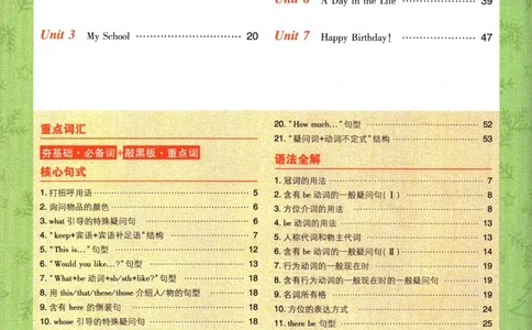 2026版《初中必刷题》英语RJ7上狂K重点_A007初中必刷合集2_A039初中必刷题合集_7上_2026版《初中必刷题》英语RJ7上