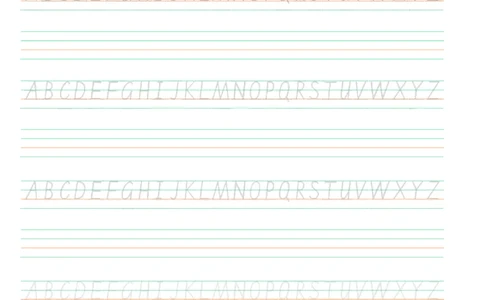 26英文字母手写临摹描红_幼小衔接全套_7.幼小衔接全套_04、英语_1、英语课件和教案、描红等_01、英文字母课