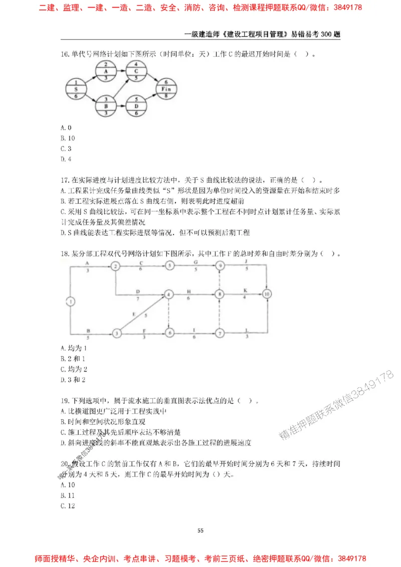 2025年一级建造师《建设工程项目管理》易错易考300题_2026年一级建造师_2026年一建管理_2025年一建管理SVIP_01-精华文档✿电子教材✿历年真题_25-管理《易错易考300题》SMR推荐